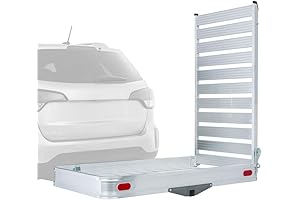 Elevate Outdoor ACC-500 Premium Aluminum Cargo Carrier with Ramp