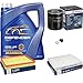 Produktbild Inspektionspaket Wartungspaket Filterset mit 5 L Motoröl Defender 10W-40, Ölfilter, Luftfilter, Innenraumfilter, Verschlussschraube
