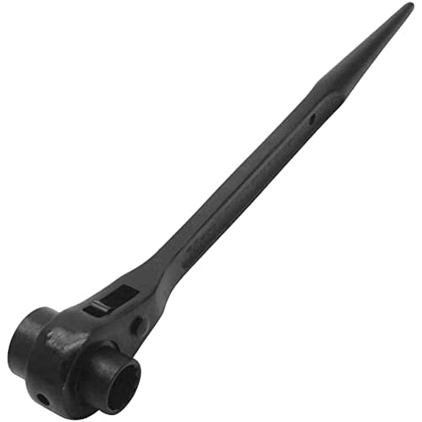 MACHSWON Ratchet Podger Spanner 27mmx30mm Black Quick Release Scaffold Wrench Podger Spanners Steel Erecting Scaffold Tool Double Socket Wrenches