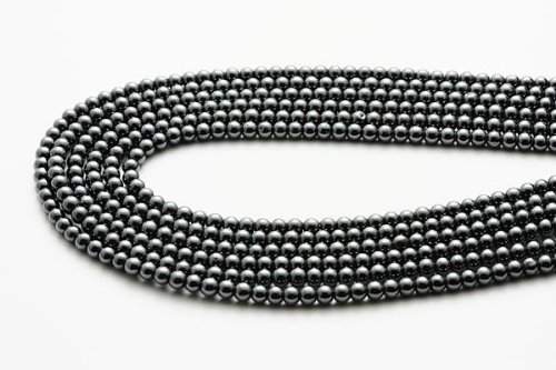 【石流通センター】【丸ビーズ】ヘマタイト 2mm 天然石 パワーストーン
