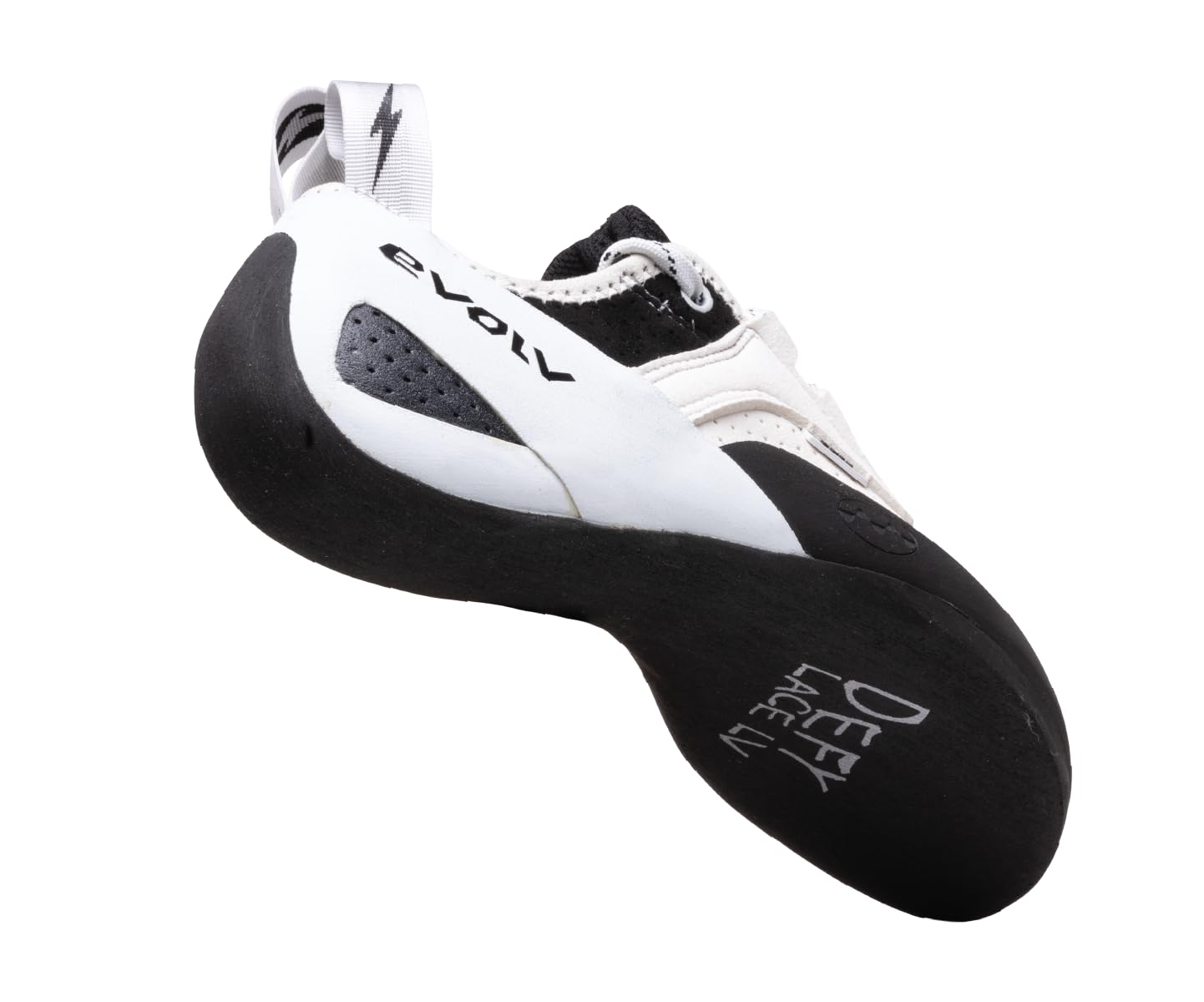 Evolv Unisex Defy Lace LV Scarpe da Arrampicata, Gray-White, 40