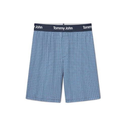 Image of Tommy John Men's Second Skin Pajama Shorts - Comfortable Soft Sleep & Lounge Bottoms for Men