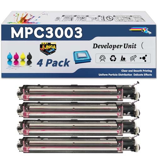 JJNGA MPC3003 Developer Unit?Contains Carrier? is Compatible for Ricoh MP C3003 MP C3503 MP C4503 MP C5503 MP Printers (4-Pack BK/C/M/Y)