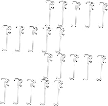 IMIKEYA Clipe De Cortina Veneziana 20 Peças Clipe De Cortina Vertical Clipe De Valência Suportes De Retenção Clipes De Cortina Vertical Mini Clipes Braçadeira Cega Horizontal