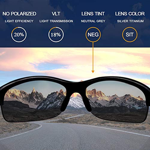 Image of New 1.8mm Thick UV400 Replacement Lenses for Oakley TwoFace OO9189 Sunglass