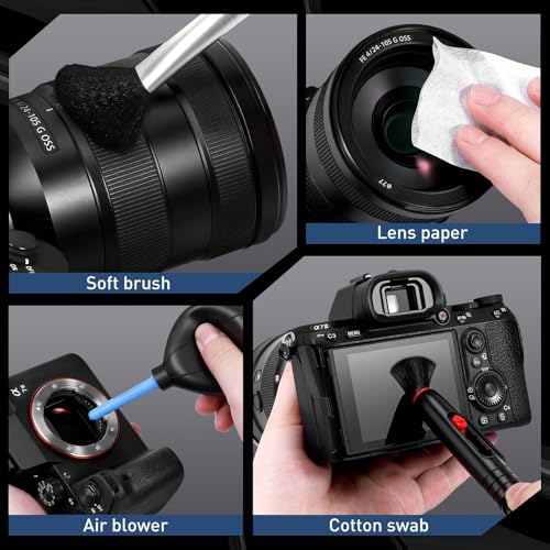 image for MBJRFU Camera Lens Cleaning Kit - Mirrorless and DSLR Camera Cleaning 