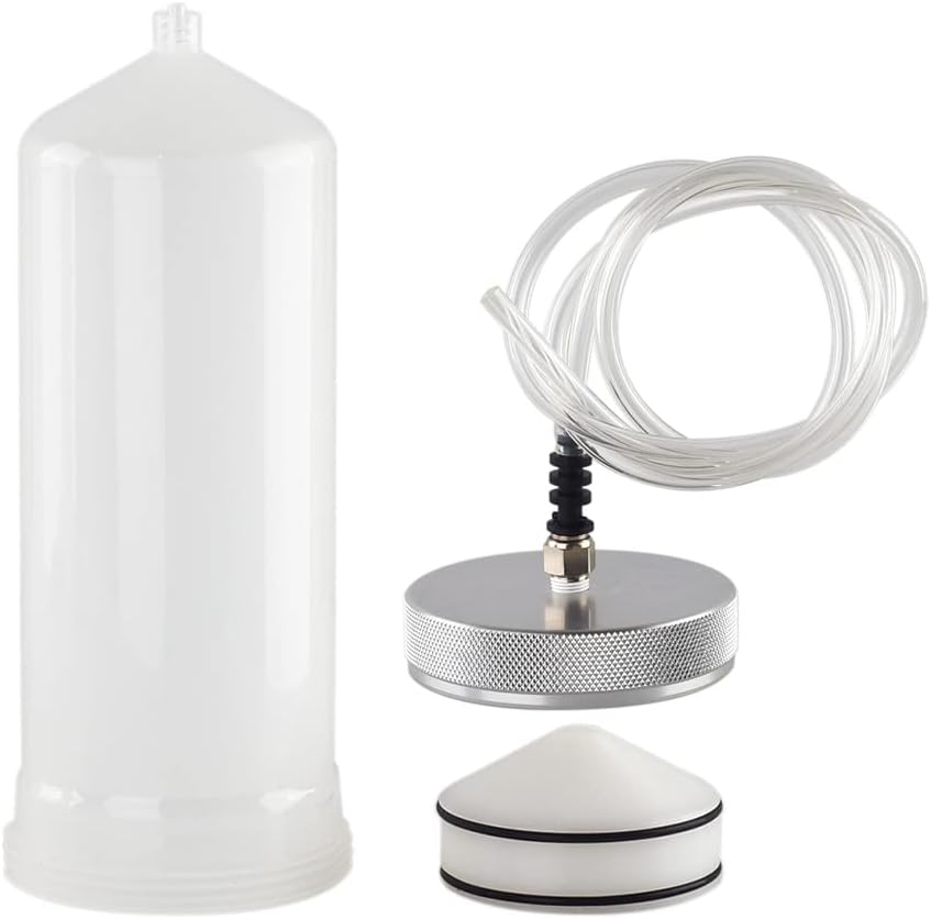 Luer Lock Cone Tips Fountains 500cc Adapter,Aluminum Cover or Cap