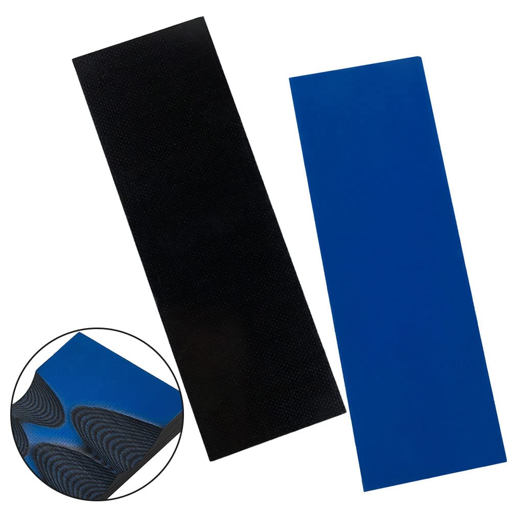 Cool Hand 2 Pcs G10 Knife Handle Scales for DIY Blanks, Blue/Black