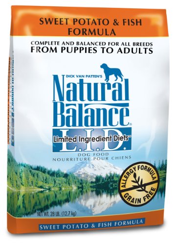 Natural Balance Dry Dog Food, Grain Free Limited Ingredient Diet Fish...