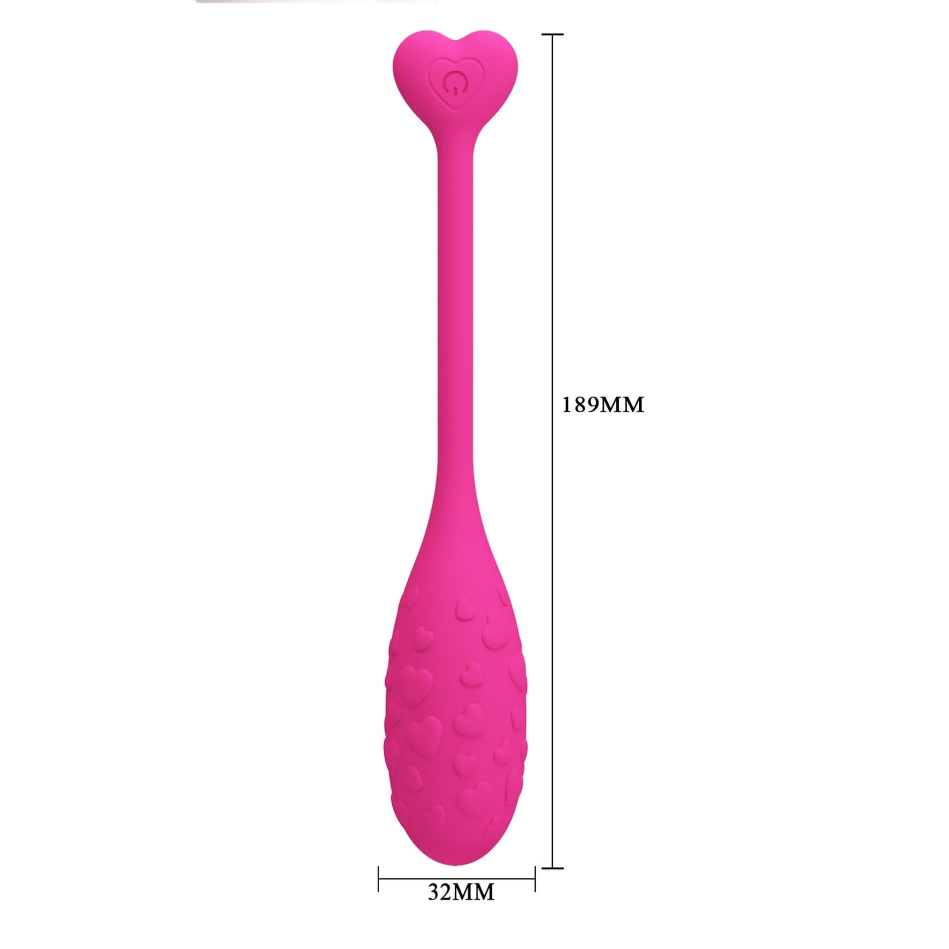 PRETTY LOVE - APP CONTROLLED PINK FISHER VIBRATING EGG