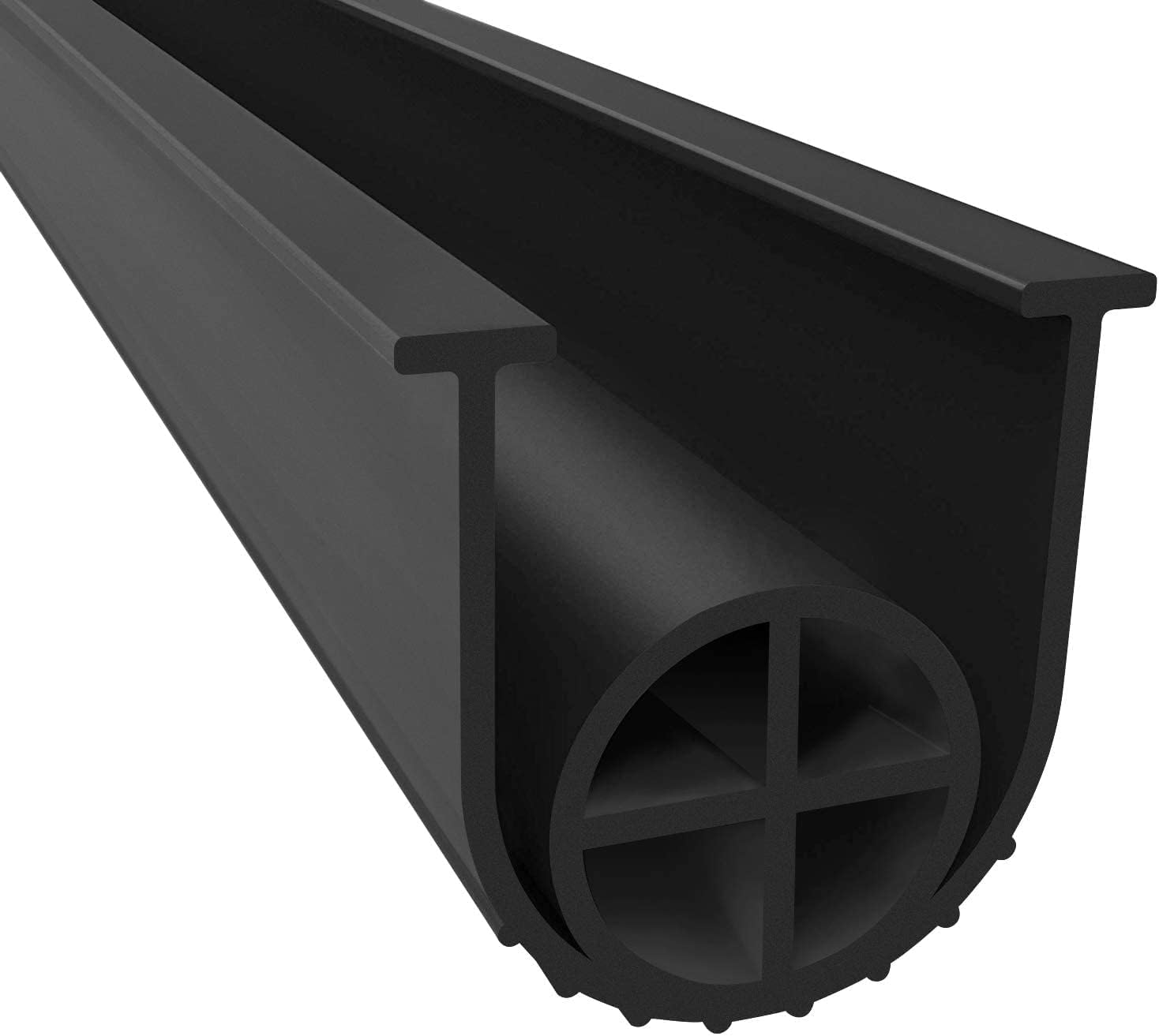 Osarow Garage Door Bottom Weather Stripping Kit Seal Strip Bottom