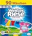 Wei&szlig;er Riese Color Pulver (90 Waschladungen), Colorwaschmittel mit riesiger Waschkraft schon ab 20&deg; C, riesig ergiebiges Waschpulver, ideal f&uuml;r Familien mit Kindern