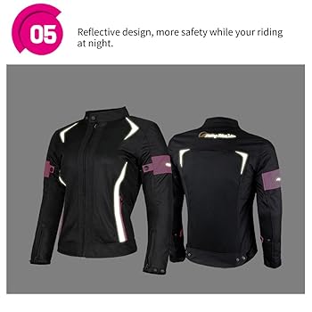 GIACCA MOTO DONNA IN TESSUTO AVRO D2 TEX LADY JACKET DAINESE CON PROTEZIONI - Foto 2