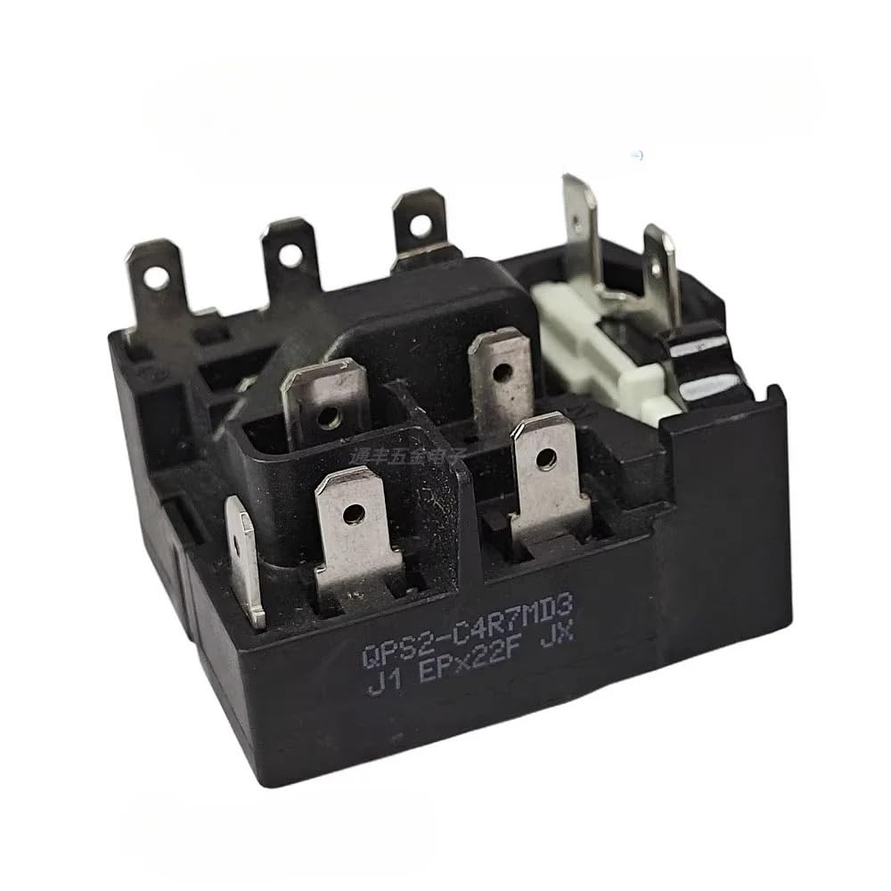 Yaomzyf Qps2-C4r7md3 Home Furnishings Refrigerator Compressor Ptc Starter Overload Protector(Qps2-C4r7md3)