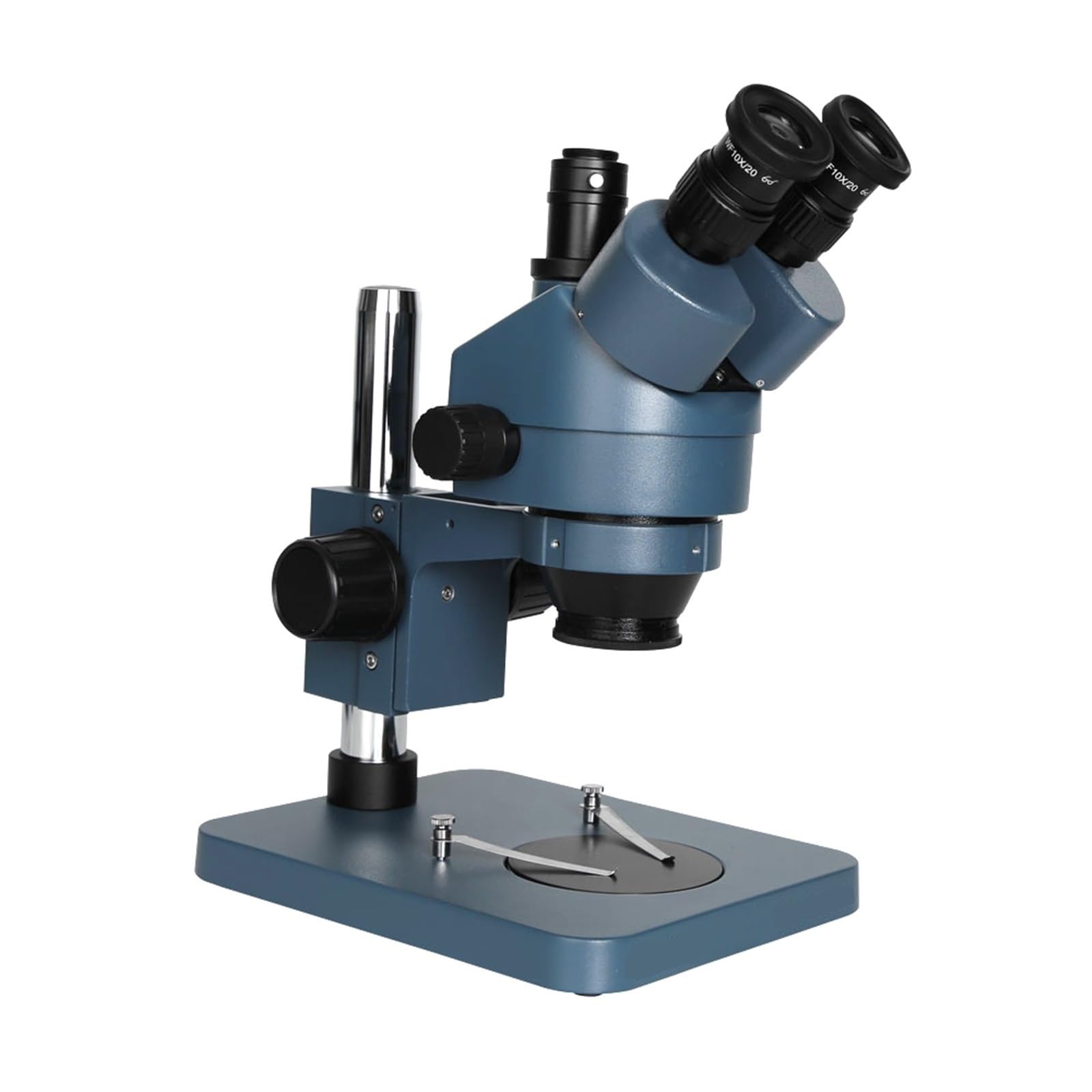 Microscopio Stereo Trinoculare Simul-focale 56LED Luce Ausiliaria Obiettivo For L'industria Della Saldatura Chiaro E Preciso