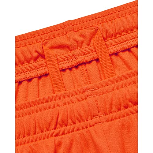 Image of Under Armour Men's Tech GraphicDISC 10 inch Shorts, Blaze Orange (825) /White, Small