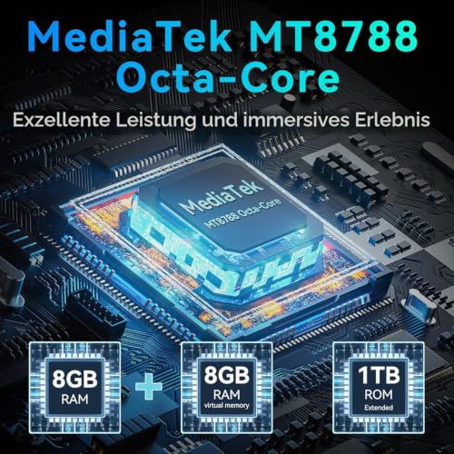 OUKITEL WP36 Outdoor Handy - 10600mAh 128dB Lautsprecher Outdoor Smartphone Ohne Vertrag Android...