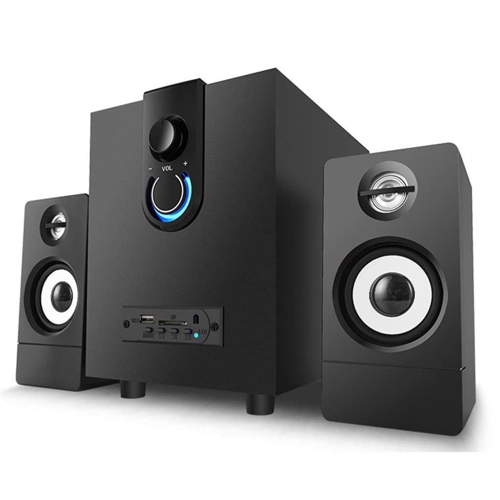 2.1 Altoparlanti multimediali in legno attivo altoparlanti for computer subwoofer for desktop Pc Accessori Ufficio domestico