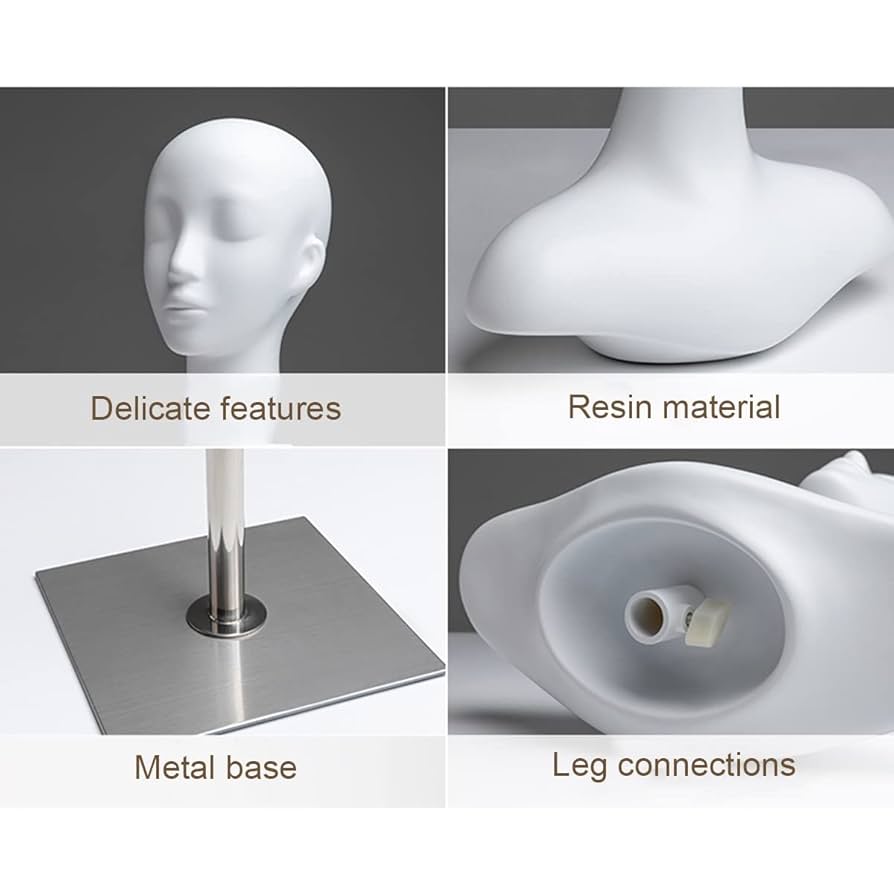 ヘッドマネキン ウィッグスタンド ディスプレイ Amazon.co.jp: マネキンヘッドディスプレイスタンド 22インチ