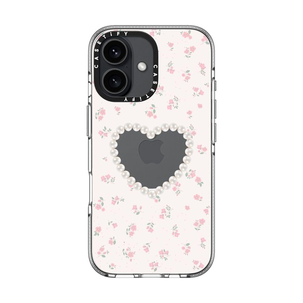casetify iPhone16 ハート Amazon.com: CASETiFY Clear iPhone 16 Case [Not Yellowing / 6.6 ft