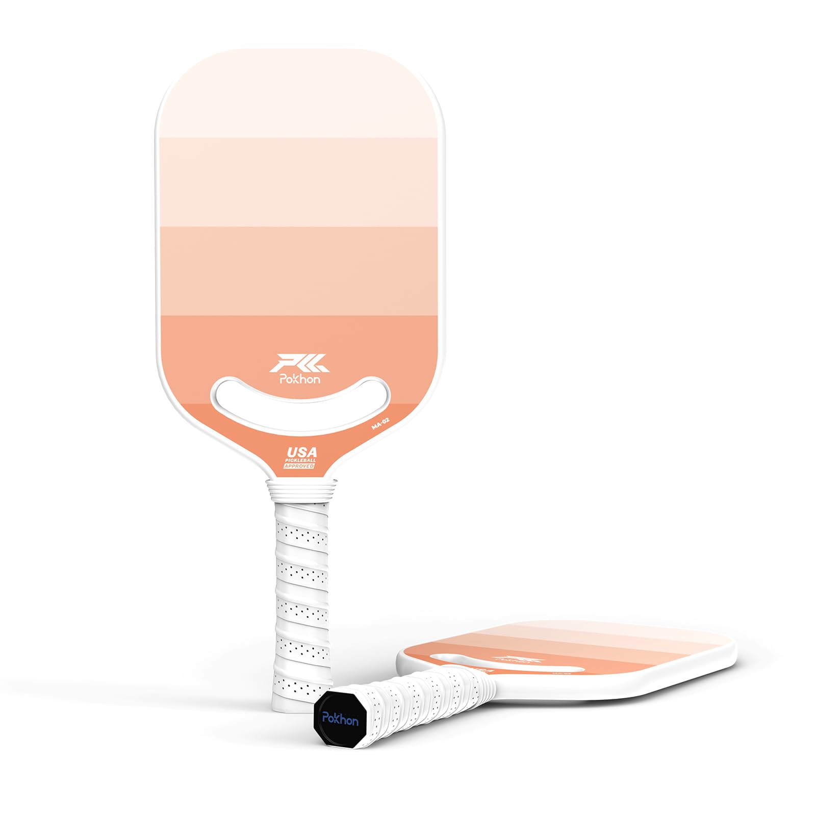 Carbon Fiber Pickleball Paddle, Professional Raw Carbon Fiber Pickleball for Power & Control, Polymer Honeycomb Core, USAPA Approved T300 Pickleball Racket