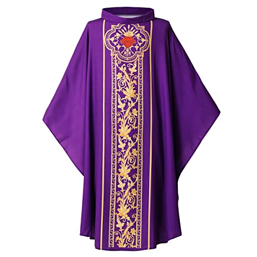 Chasuble Costume de clergé Mixte vêtement de culte pour célébrant