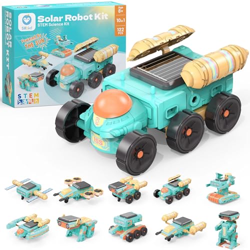 Ya en mundofriki.es: Sillbird Robot Solar de Juguete para Niños 10 en 1 de 6-12 Años,Kit de Robótica Infantil,Juegos de Construcción,Kit de Ciencia Educativo Stem,Idea de Regalo con Diseño Verde Menta para Niños y Niñas