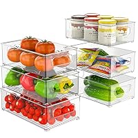Organizzatore Per Frigorifero Da Cucina, Set Di Contenitori