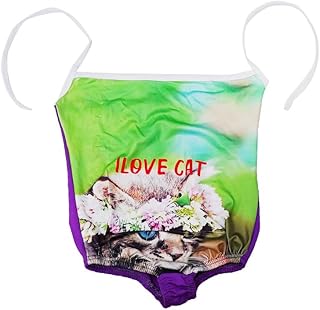 مايوه سباحة بفتحات للبنات بعمر 3 سنوات 4 سنوات من بيرفيكت M-704-123 - متعدد الالوان