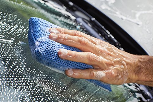 Viking Mesh Bug Cleaning Car Wash Sponge, Colors Vary - 4 In. X 6 In. #TOP1