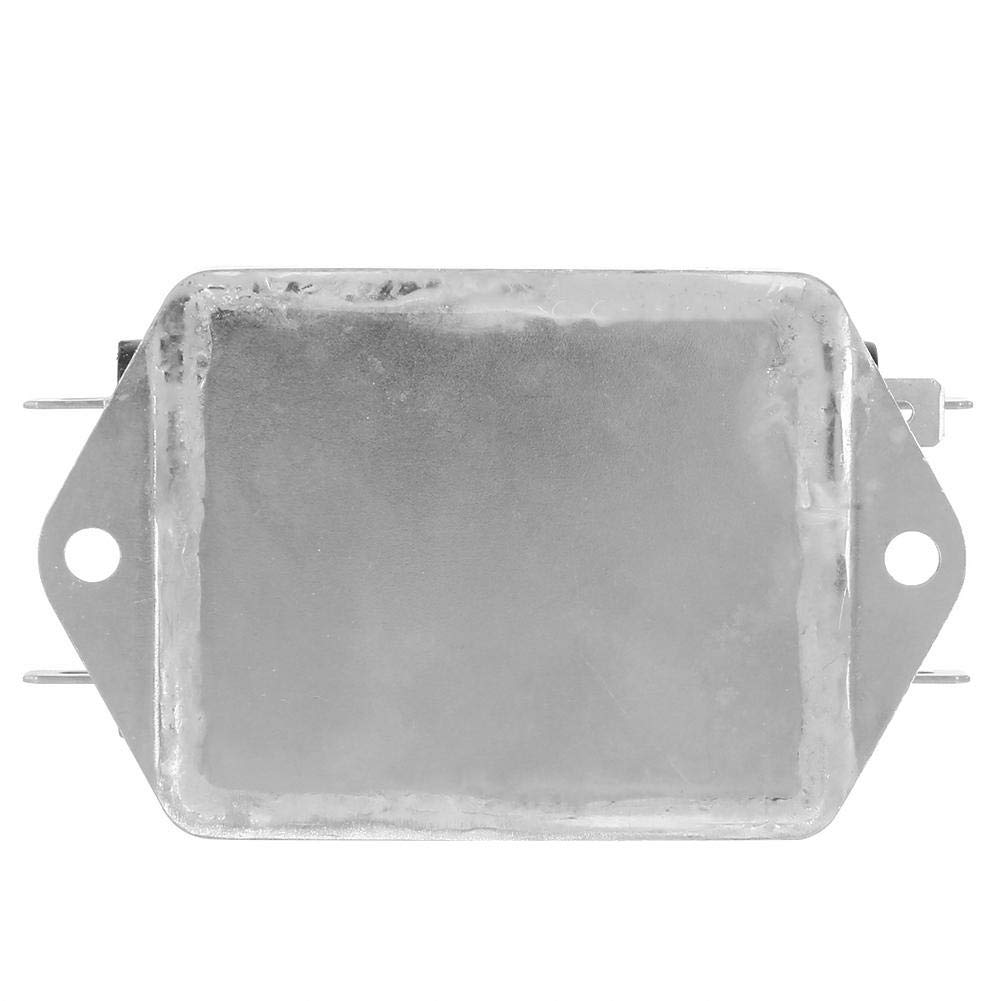 CW4L2-20A-T Filtre d'Alimentation EMI, Filtre EMI 20A 115V/250V 50/60Hz, Filtre Monophasé, Filtre de Puissance EMI, EMI Filter Interférentiel Électromagnétique, pour Équipement Mécanique