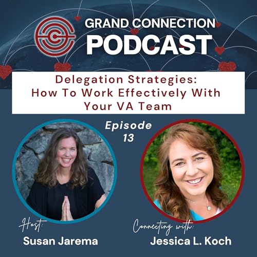 Delegation Strategies: How to Work Effectively With Your VA Team With Jessica L. Koch | 013