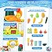 DFDKDJDU 2026 Upgraded Water Table for Toddlers 1-3, Water Table for Kids Ages 4-8 with Pump, Play Sink with Running Water, Kitchen Sink for Toddlers, Fishing Game and Outside Sensory Toys