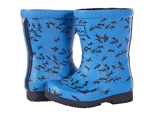 Joules Baby Boys Rain Boot, Blue Ants, 5 Infant