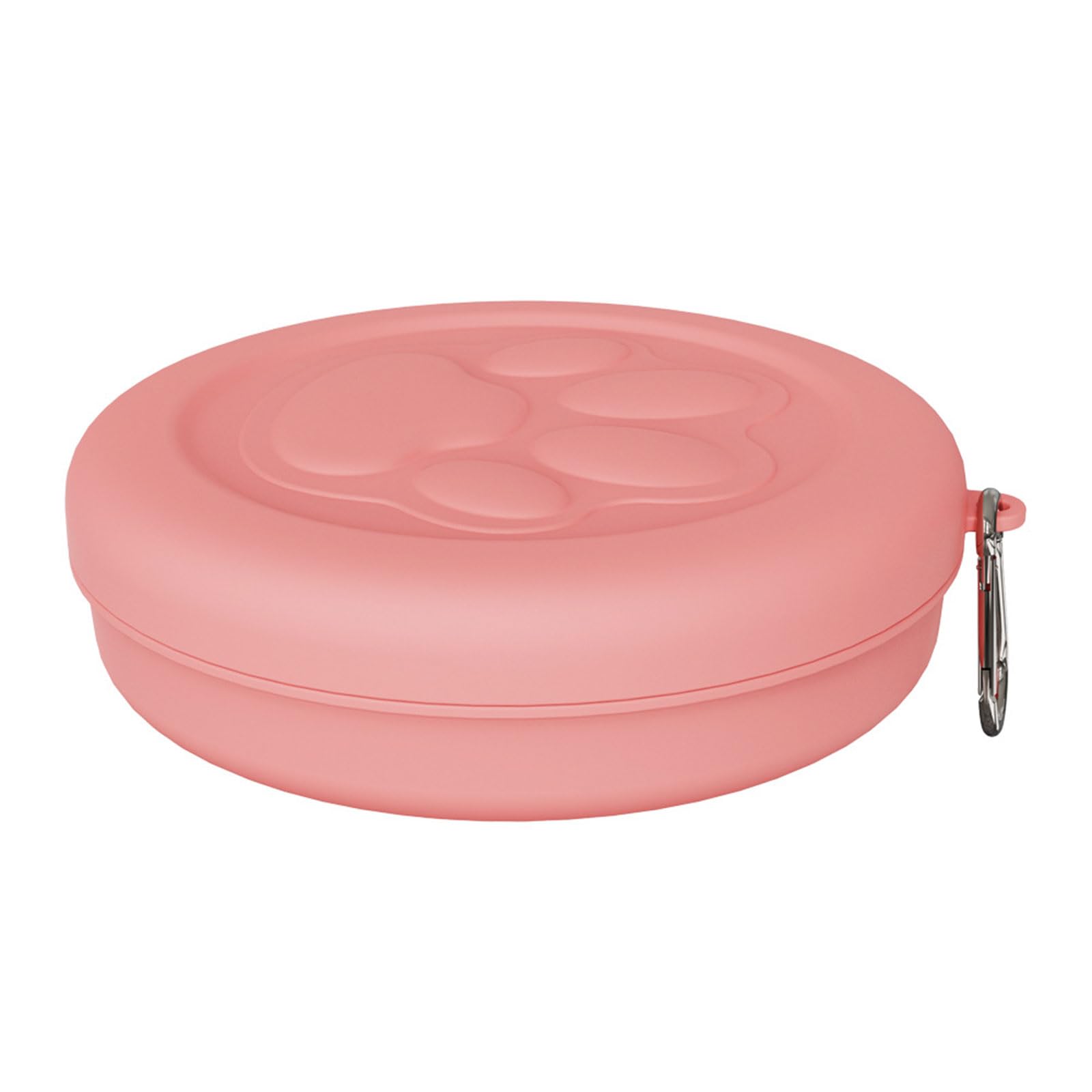 ZWWAAZHF Dogs Bowl Portable Pet Water Food Bowl with Clasp Cats Feeding Cup for Outdoor, Travel, Walking, Parking Portable Feeders