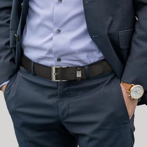 Image of URBAN FOREST Oak Casual Leather Belt for Men