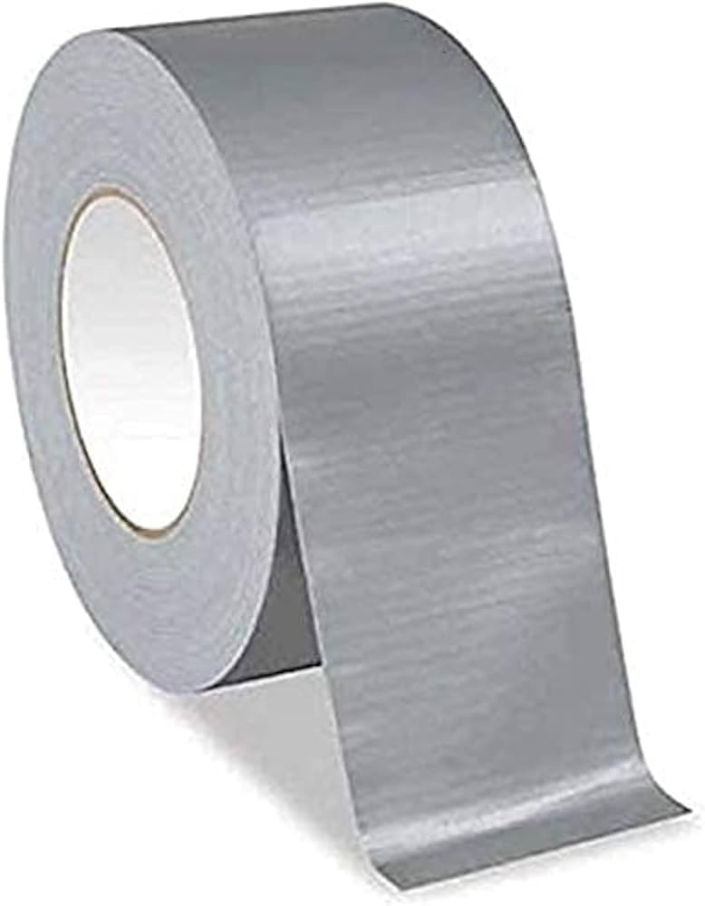 Duct Tape Roll Silver – 48mm x 50m Heavy Duty Waterproof Gaffer Tape | Strong Adhesive; Easy Tear; No Residue | Multi-Purpose Indoor Outdoor Use; Professional Grade (1 Roll)