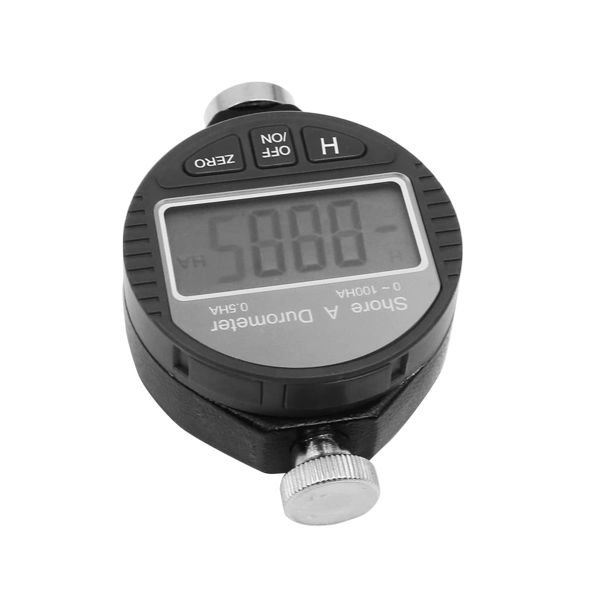 Testeur de dureté portable 0–100 HA - Duromètre - Jauge de pneu pour pneu en caoutchouc, plastique, thermique, sol en plastique - Boule de bowling