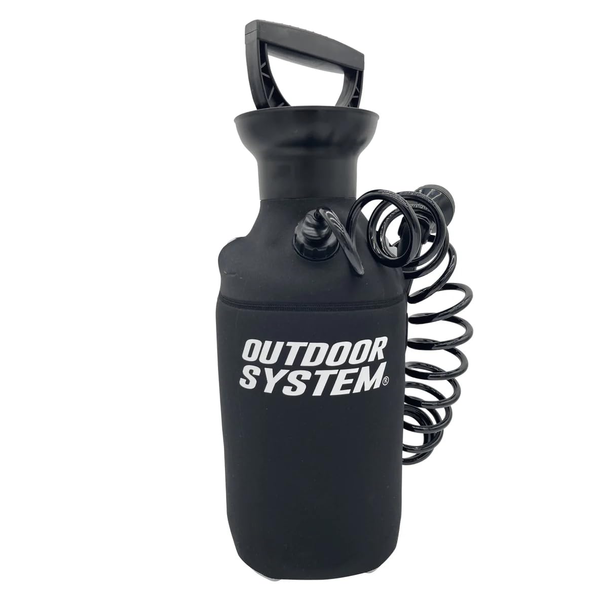Doccia portatile manuale da 8 l, alimentata a pistone, per uso esterno: surf, campeggio, spiaggia, ciclismo, animali domestici
