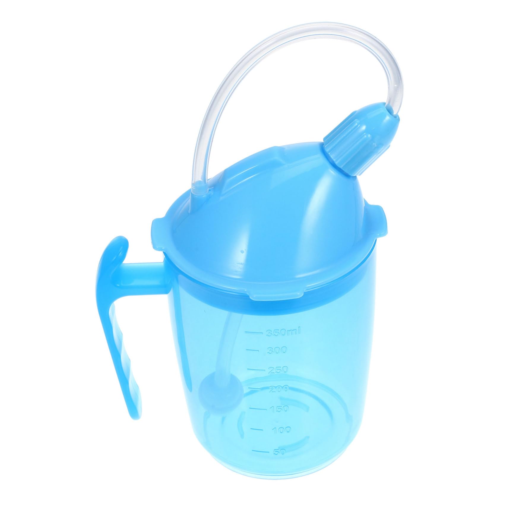 Beaupretty 2piezas Taza De Alimentación Para Pacientes Discapacitados y Ancianos Copa Antiderrame Cama Diseño Práctico Para La Hidratación