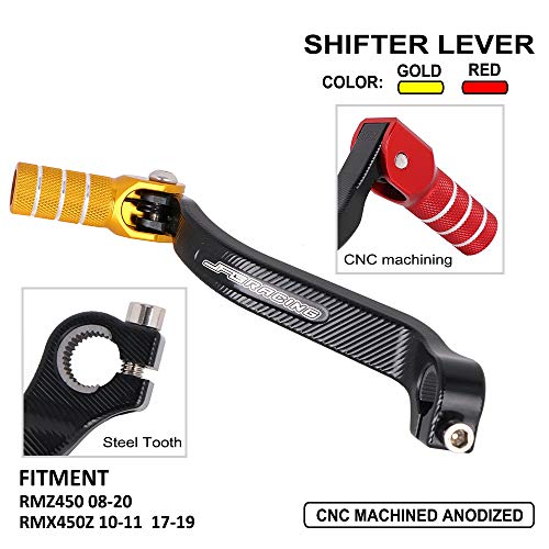 image for JFG RACING Motorcycle Gear Shift Lever Shifter CNC Aluminum Dirt Bike 