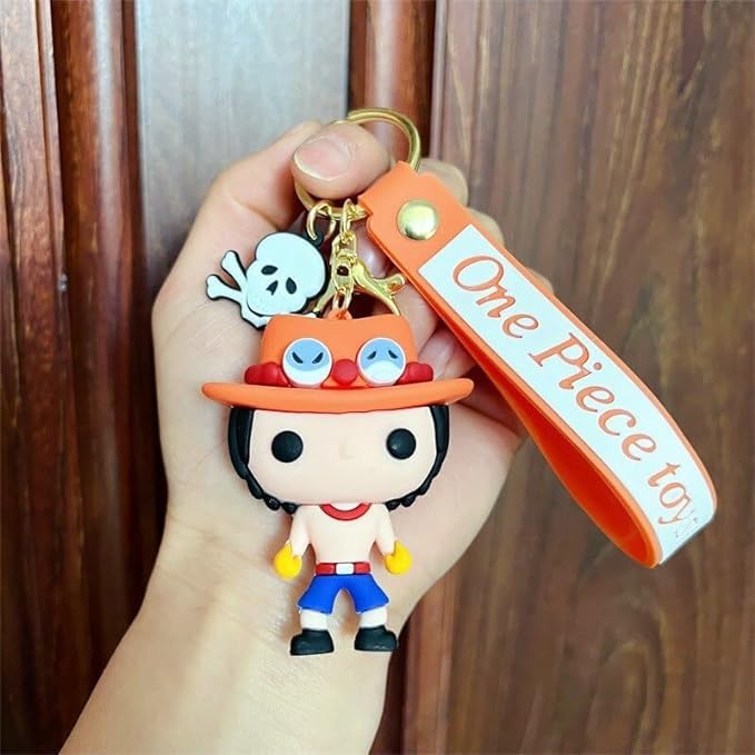 Image of Blue Aura Keychain Anime Fans Car & Bike Key Chains