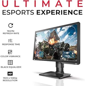 BenQ　XL2411 BenQ Zowie XL2411K 144Hz Gaming Monitor with Ergonomic Design