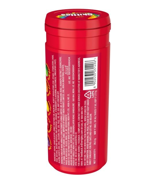 Image of Skittles Original Fruit Flavoured Candies, Mixedfruit, 33.6 Grams