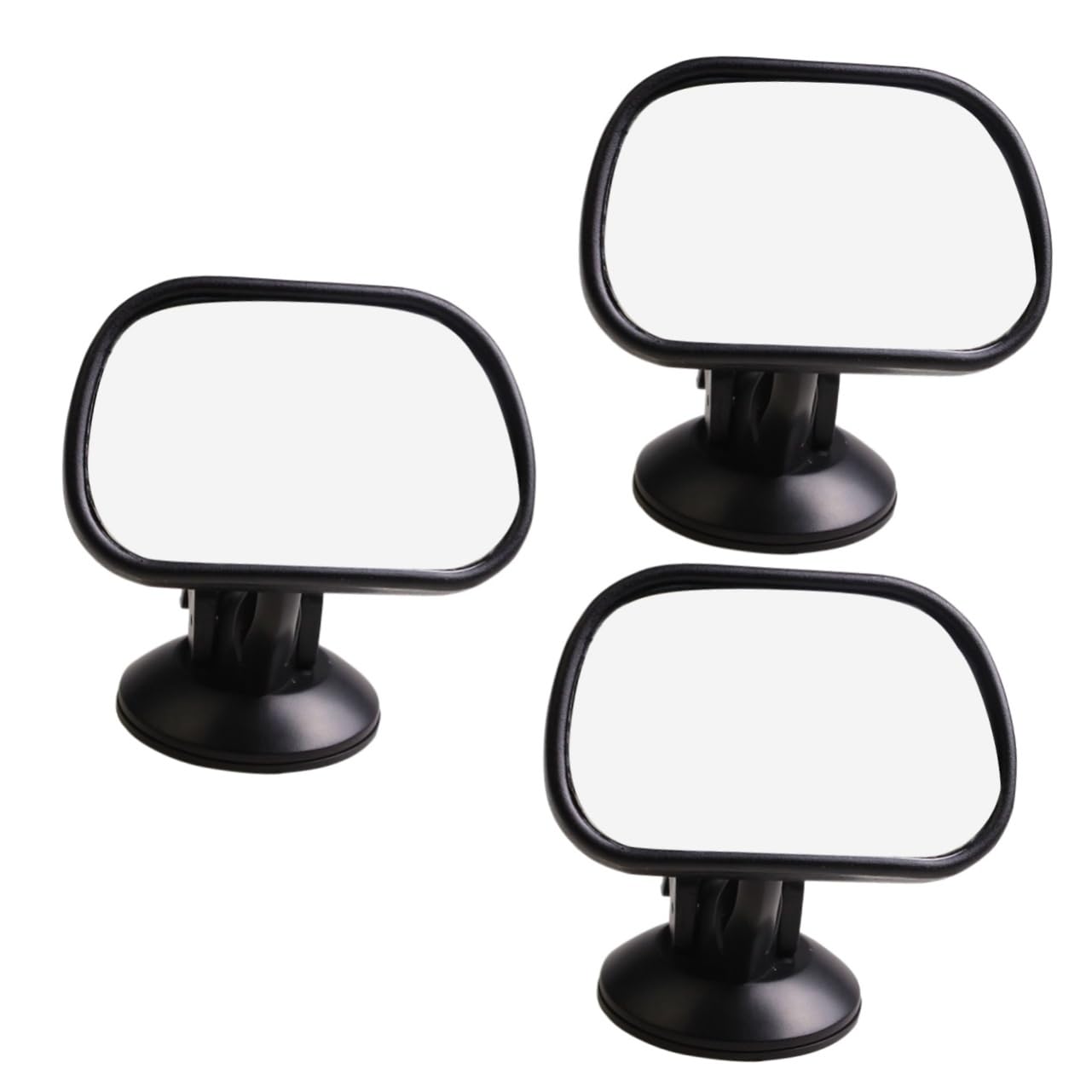 TOYANDONA 3piezas Espejo Retrovisor Para Bebés Ventosa y Antichoque De Para Seguridad El Automóvil