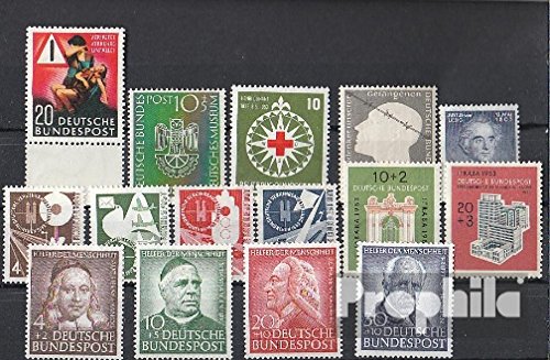 Prophila Collection BRD (BR.Deutschland) 1953 postfrisch ** MNH kompletter Jahrgang in sauberer Erhaltung (Briefmarken für Sammler)