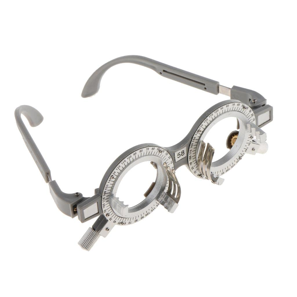 Lente óptica ajustable para optometría, gafas de alta precisión para ópticos, 58 mm