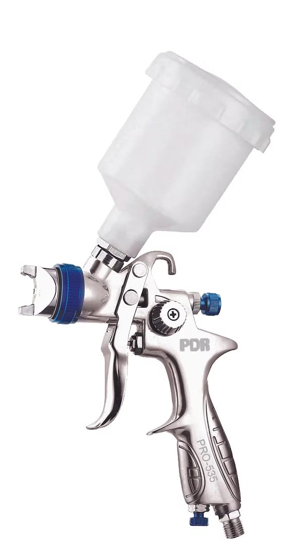 Mini Pistola de Pintura HVLP PDR PRO-535 0,8mm 125ml Profissional | Gravidade | Ideal