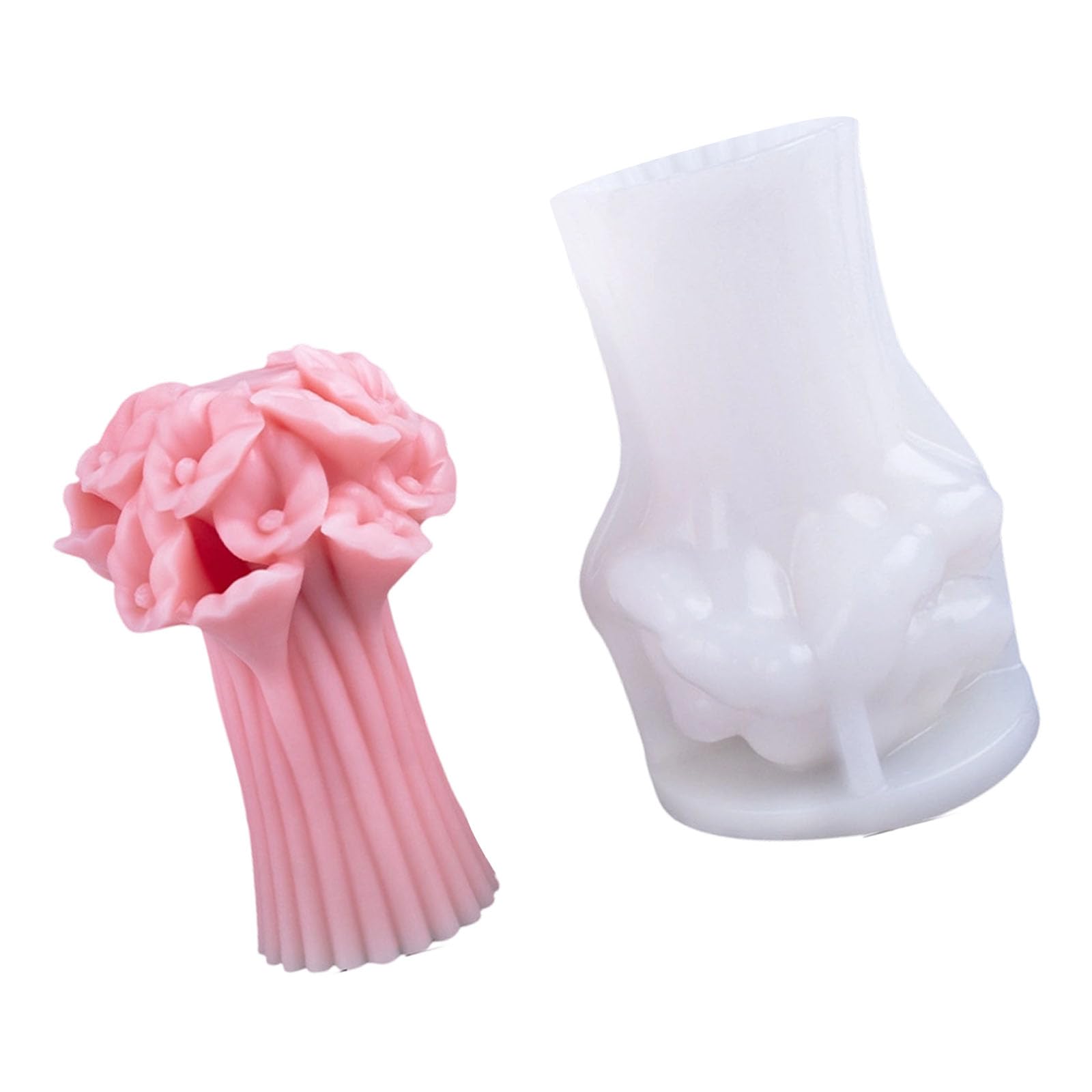 Msioytog Bouquet Shaped Crafting Supplies Florals Silicone Designs Multipurpose for Home Decoration Projects Florals Making