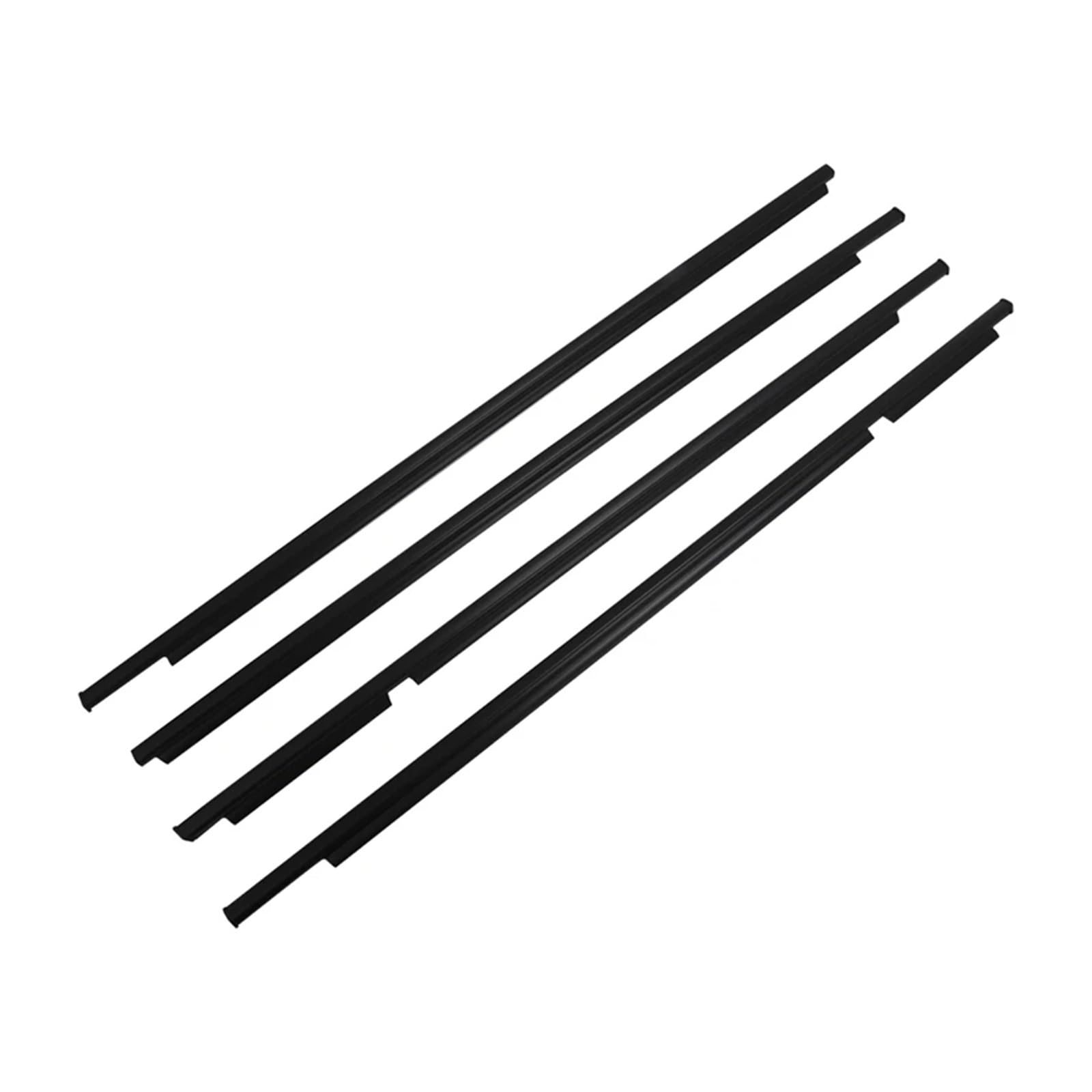 for Lexus GX470 2003-2009 4PCS Car Door Window Glass Weatherstrips Waterproof Sealing Strip Car Door Seal Protector